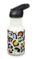 Klean Kanteen Kinder Drinkfles Classic Narrow - 355ml - Leopard Print Klean Kanteen Kinder Drinkfles Classic Narrow - 355ml - Leopard Print