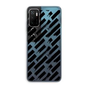 Zwarte vegen: Xiaomi Poco M3 Pro 5G Transparant Hoesje