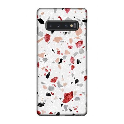 Terrazzo N°12: Samsung Galaxy S10 4G Volledig Geprint Hoesje