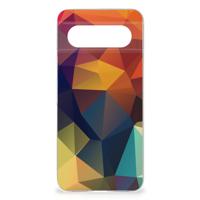 Google Pixel 8 | TPU Hoesje | Polygon Color