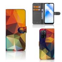 OPPO A16/A16s/A54s | Book Case | Polygon Color
