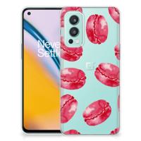 OnePlus Nord 2 5G | Siliconen Case | Pink Macarons