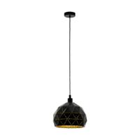 EGLO ROCCAFORTE hangende plafondverlichting Flexibele montage E27 Zwart