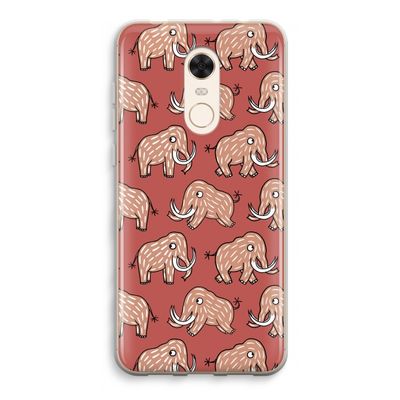 Mammoet: Xiaomi Redmi 5 Transparant Hoesje
