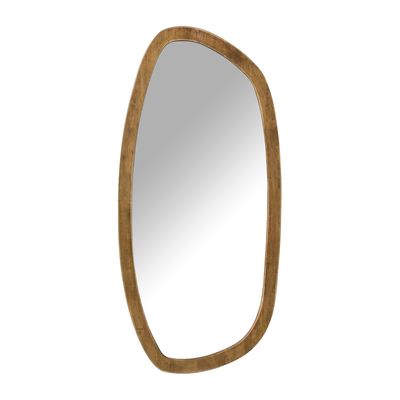 Spiegel organic - bruin - 70x33 cm
