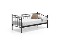Bed Mabel Zwart 90x200cm
