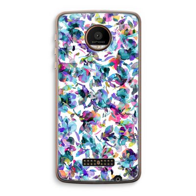 Hibiscus Flowers: Motorola Moto Z Force Transparant Hoesje