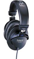 Roland RH-200 hoofdtelefoon/headset Hoofdtelefoons Bedraad Hoofdband Muziek Zwart - thumbnail