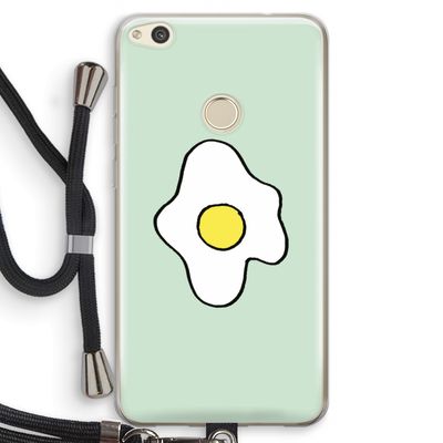 Spiegelei: Huawei Ascend P8 Lite (2017) Transparant Hoesje met koord