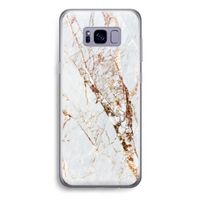 Goud marmer: Samsung Galaxy S8 Plus Transparant Hoesje