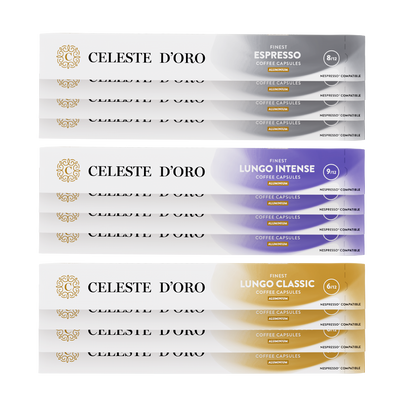 Celeste d&apos;Oro - Nespresso compatibel - 120 capsules