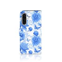 Hoesje voor Samsung Galaxy A36 Flowers Blue