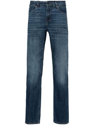 7 For All Mankind jean Slimmy Flash à taille mi-haute - Bleu