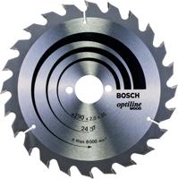 Bosch Accessoires Cirkelzaagblad Optiline Wood 190 x 30 x 2,0 mm, 24 1st - 2608641185