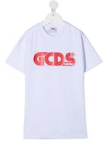 Gcds Kids robe à manches courtes - Blanc