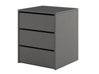 Ladekast ARTEMIS 3 lades grijs