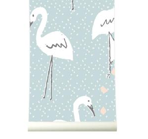 Behang In Paradise Rol Softblue