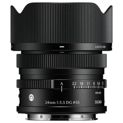 SIGMA 24mm f/3.5 DG Contemporary L-mount - Zwart