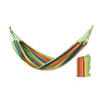Hangmat 2 x 1 m Textiel Multicolour Hangmat 2 x 1 m Textiel Multicolour