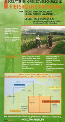 Fietskaart 3 Fietsroute-Netwerk Groen Oost Vlaanderen | Sportoena
