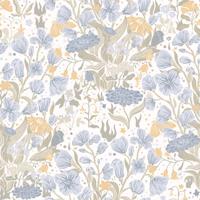 Dutch Wallcoverings Fägring - Hava - Blauw