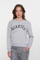 Geisha Sweat Quarter 52839-41 Sweater 925 Grey/black