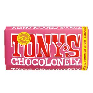 Tony&apos;s Chocolonely - Melk Karamel biscuit - 180g