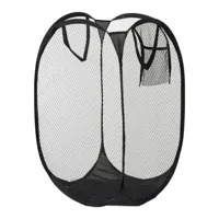AirFold Wasmand - Grote Opvouwbare Mesh Wasmand met Ventilatie & Zijvak