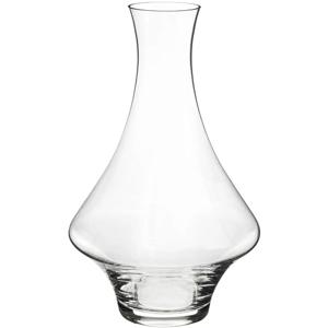 Wijn karaf - 1,65 liter - D26 x H26 cm - glas - taps toelopende hals - decanteer kan - schenkkan