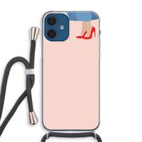 High heels: iPhone 12 Transparant Hoesje met koord