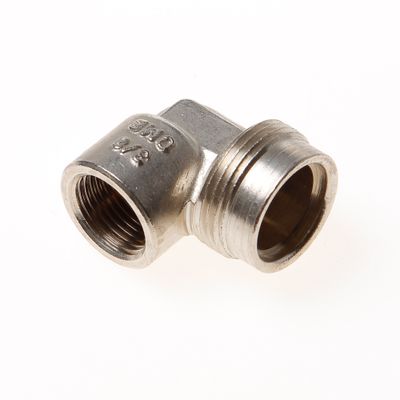 Aansluitstuk haaks 3/8 binnendraads x M24 x 1.5cm Aansluitstuk haaks 3/8 binnendraads x M24 x 1.5cm