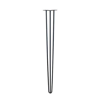 Stalen hairpin zwart hairpin ø 1,2 cm en hoogte 110 cm