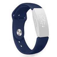 Fitbit Inspire 1 / HR / Ace 2 siliconen bandje - Maat: Large - Blauw - thumbnail