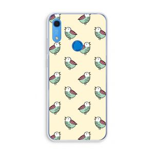 Vogeltjes: Huawei Y6s Transparant Hoesje