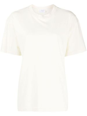 Off-White t-shirt en coton à motif Diag-Stripe - Jaune