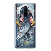 Golden Raven: OnePlus 7 Pro Transparant Hoesje