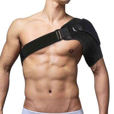Verstelbare schouderriem Sportbandjes schouder bescherming anti-kras schouderband grootte: One size (zwart)