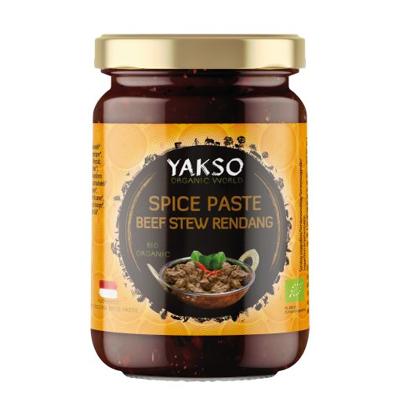 Yakso Spice paste beef stew rendang curry bio Yakso Spice paste beef stew rendang curry bio