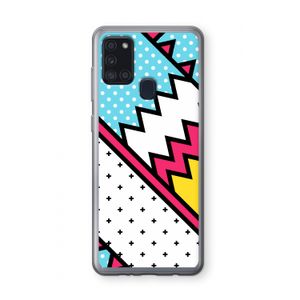 Pop Art #2: Samsung Galaxy A21s Transparant Hoesje