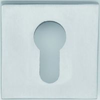 Cilinderrozet Mat Nikkel 52mm per paar vierka Cilinderrozet Mat Nikkel 52mm per paar vierka