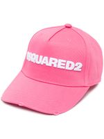 DSQUARED2 casquette à logo - Rose - thumbnail