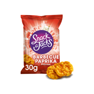 Snack a Jacks Rijstwafels BBQ Paprika 30 gr bij Jumbo
