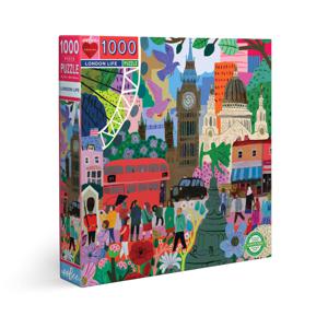 eeBoo London Life Blokpuzzel 1000 stuk(s) Kunst