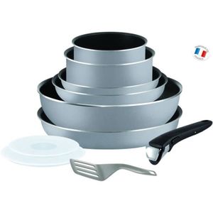 Tefal Ingenio Essential 10-delige Pannenset L2149602 16-18-20-22-26cm Alle Warmtebronnen Behalve Inductie