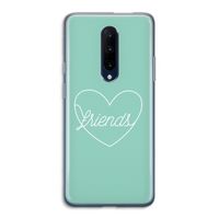 Friends heart pastel: OnePlus 7 Pro Transparant Hoesje