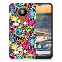 Nokia 5.3 Silicone Back Cover Punk Rock - thumbnail