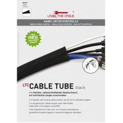 Label-the-cable CABLE TUBE kabelbinder Polyester Zwart 1 stuk(s)