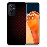 OnePlus 9 | TPU bumper | Geruit Rood