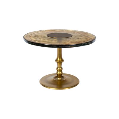 Dutchbone Salontafel 'Sue' Ø60cm, kleur Brass
