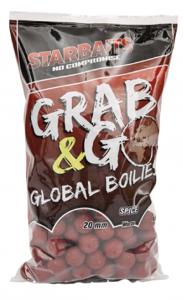 Starbaits Grab & Go Global Boilies 20mm 1Kg Spice